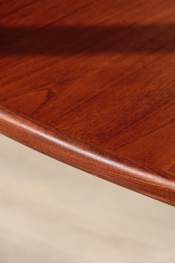 Image 1 of Oval teak dining table - 6 to 8 people - Fresco model - G Plan