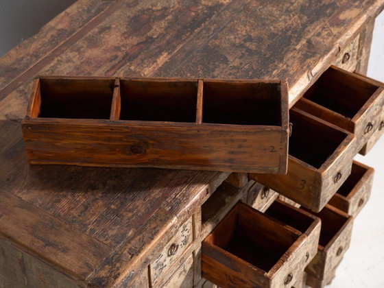 Ancienne armoire d'apothicaire chinoise – Chine, circa 1910 – Commodes (photo 25 of 40)