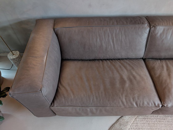 Image 1 of Cartel Living Replay Dreisitzer-Sofa Stahl