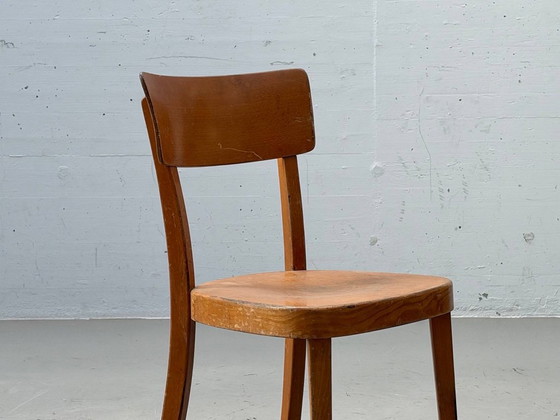 Sedia in Legno Vintage Svizzera – A. Brandenberg, Uster – Mid-Century – Sedie da camera (photo 5 of 13)
