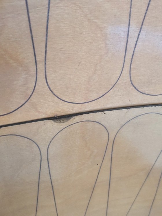 Image 1 of Dassi - Vittorio Dassi - Table d'appoint - Cristal, Bois, Laiton - Intérieur miroir
