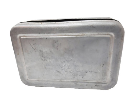 Image 1 of "Brotbüchse" in alluminio d'epoca, scatola per il pane