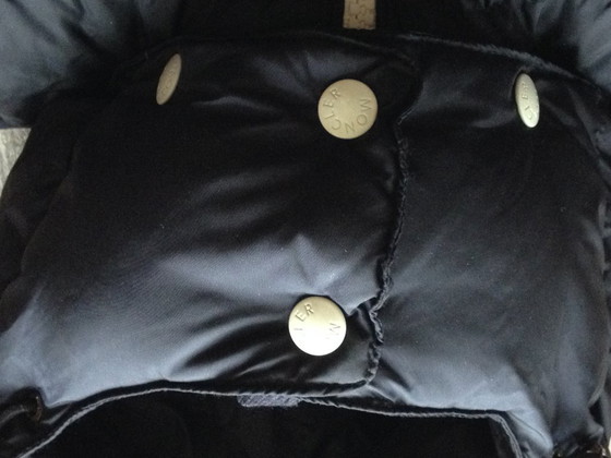 Image 1 of Moncler blue down jacket