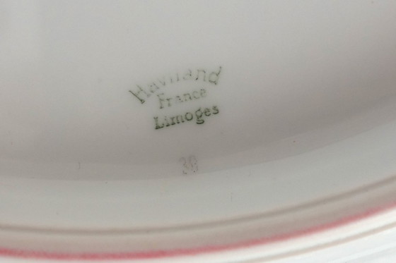 Image 1 of 12-delig dessertservies "Bergère", Haviland Limoges