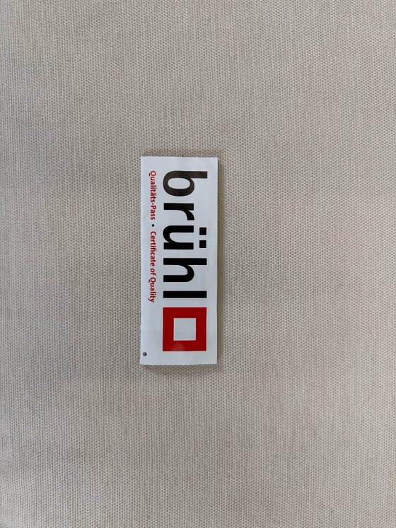 Image 1 of Brühl Moule Sofa Beige Reclining Function Fabric