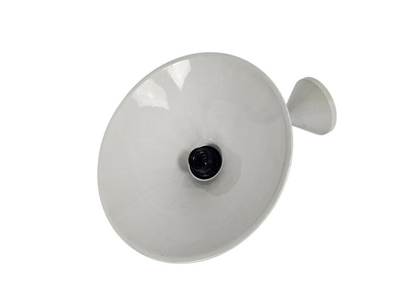 Image 1 of Suspension vintage - post-moderne - style OVNI - Louis Poulsen - émail - années 80