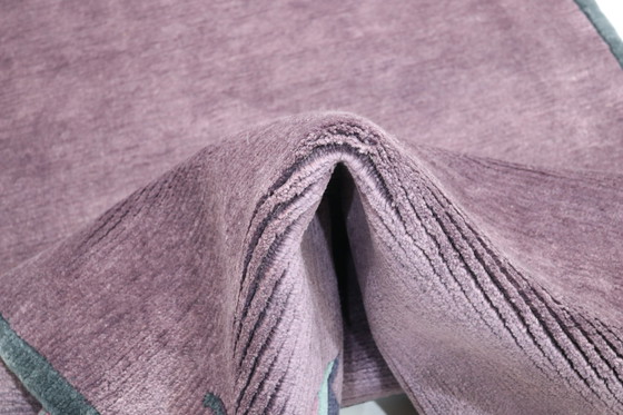 Image 1 of Alfombra de diseño moderno de Nepal 343 x 86 cm