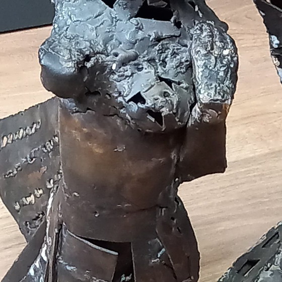 Image 1 of Sculpture en bronze vintage unique et spéciale