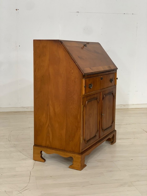 Image 1 of Secrétaire de style colonial armoire à écrire armoire de salon vintage