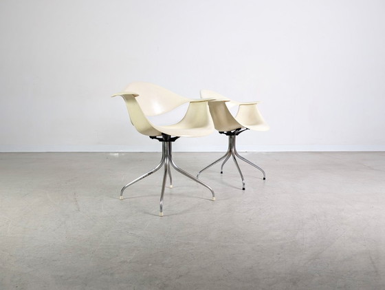 Image 1 of 2x Fauteuil DAF Swag Leg, Charles Eames, George Nelson, Herman Miller