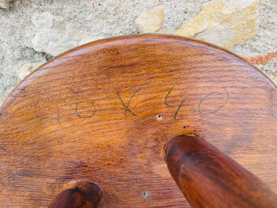 Sgabello Berger vintage, alto, in frassino, di Charlotte Perriand, anni '50 – Sgabelli, Legno (photo 23 of 32)