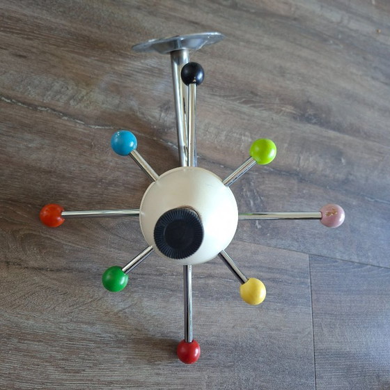 Perchero Sputnik Saturno, diseño de los años 80 – IKEA, Wood, Plastic (photo 8 of 13)