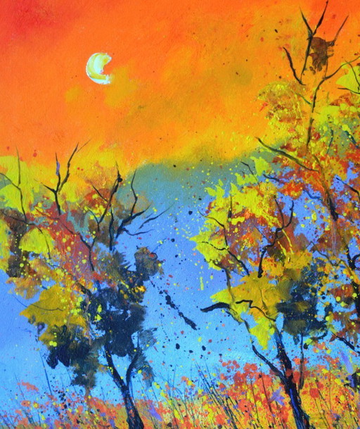 Autumnal feast and moonshine