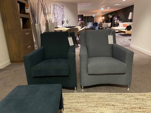 Evidence Paian armchair (set of 2) with ottoman