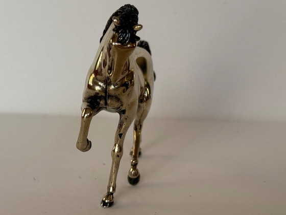 Image 1 of Cheval Saturno en argent massif