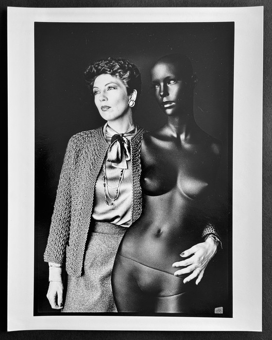 Image 1 of Michel Pinel seltene Modefotografie - Mailand 1985