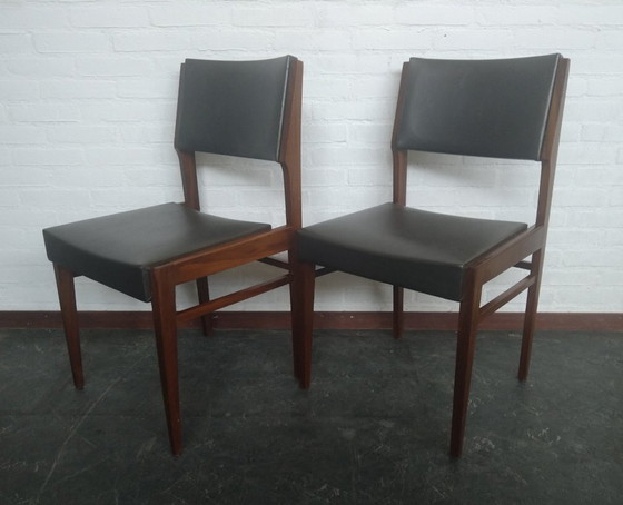 Image 1 of 2x sedie da pranzo in teak