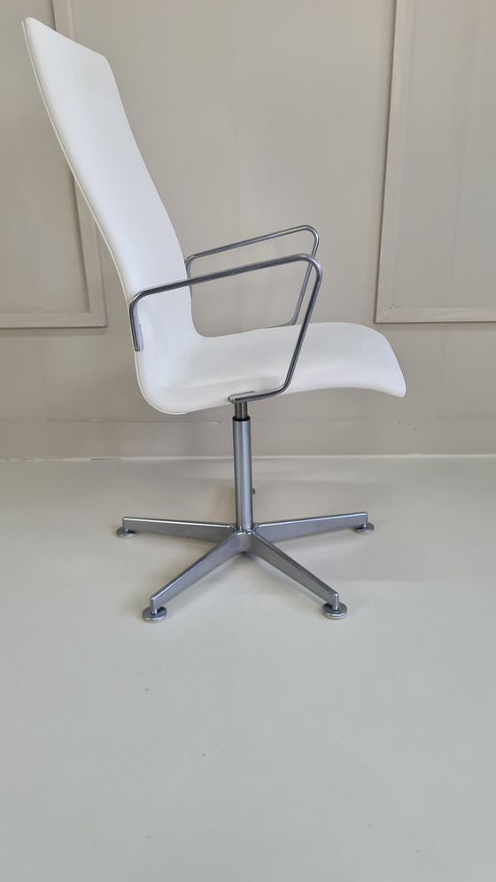 Image 1 of 1 Fritz Hansen Hochlehner-Bürostuhl Modell Oxford