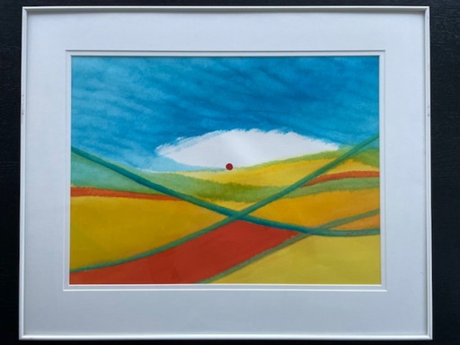 Schilderij ‘Horizon’ – Looij (1987)