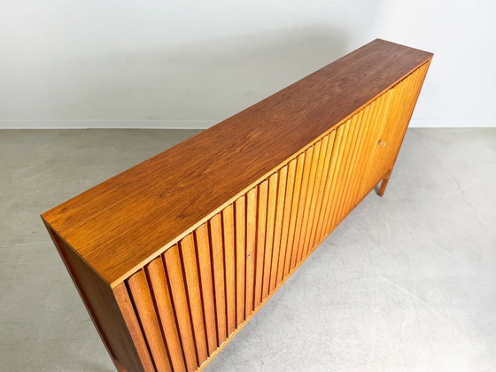 Image 1 of Credenza originale XXL Leo Bub Midcentury in teak 1970