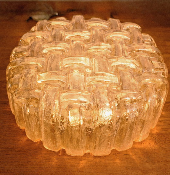 Image 1 of Vintage ceiling lamp with mother-of-pearl gloss