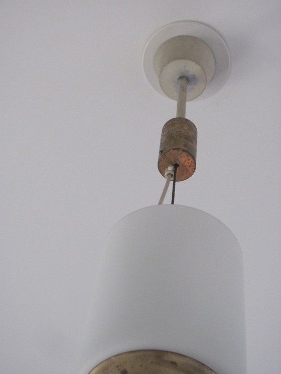 Stilnovo Pendant lamp 1950. Exclusive., Metal, Black (photo 13 of 16)