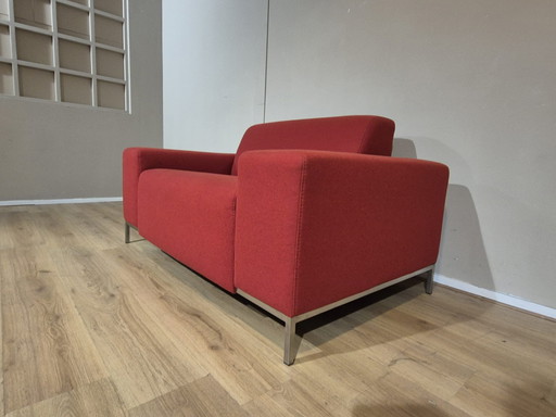 Bert Plantagie - Elements - Causeuse - Rouge - Tissu de laine - MEME