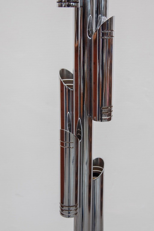 Geatano Sciolari Spage Age Tubular Floor Lamp