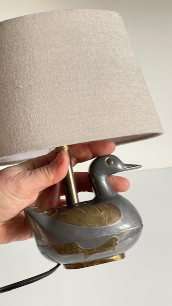 Image 1 of Vintage Duck Lamp