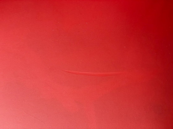 Image 1 of 6 Vintage 50's-60's RODE Skai eetkamerstoelen