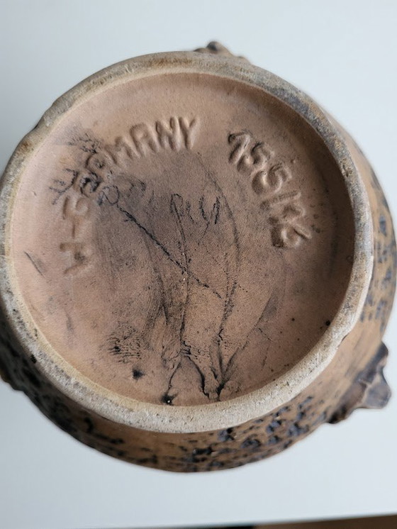 Image 1 of Jarrón Jasba Cerámica, Estilo Maya Mexicano