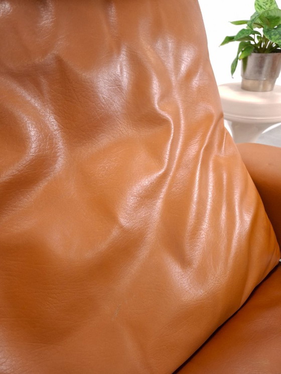 Poltrona Vintage COR Swing con pouf, Reinhold Adolf, Pelle Cognac – Poltrone (photo 9 of 22)