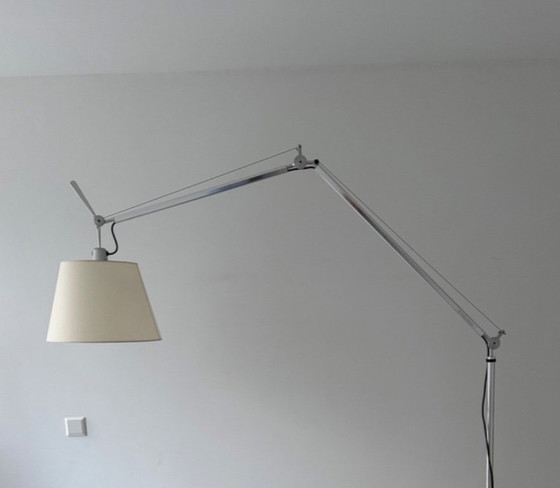 Image 1 of Artemide Tolomeo Mega floor lamp with parchment shade