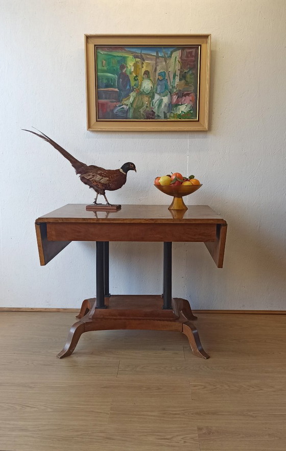 Image 1 of Großer, verstellbarer viktorianischer Tisch.