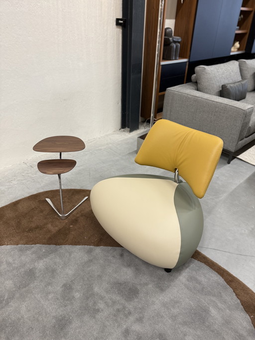 Leolux Pallone Fauteuil Senso leer Amber