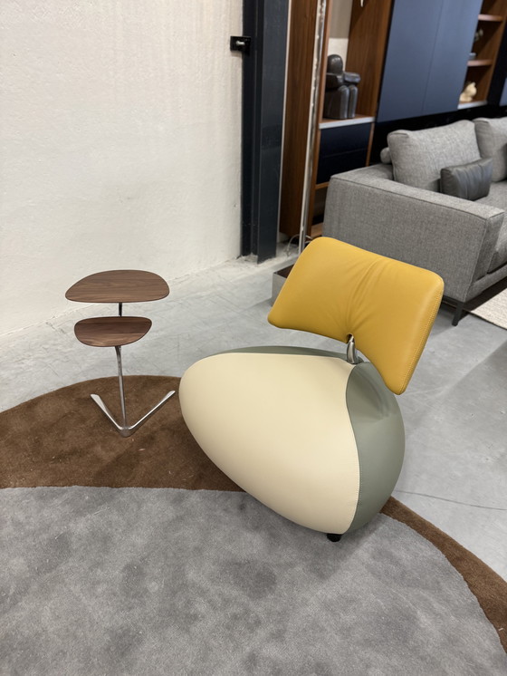 Image 1 of Leolux Pallone Fauteuil Senso leer Amber