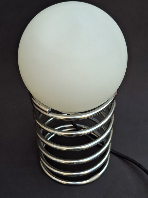 Originale Ingo Maurer „Spring“-Tischleuchte für Honsel – 1970er Jahre – Space-Age-Design (Top-Zustand!) (photo 2 of 11)