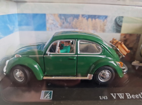 Cararama VW Kever met caravan schaalmodel 1:43 – Decoratieve objecten, Metal, Plastic (photo 7 of 8)