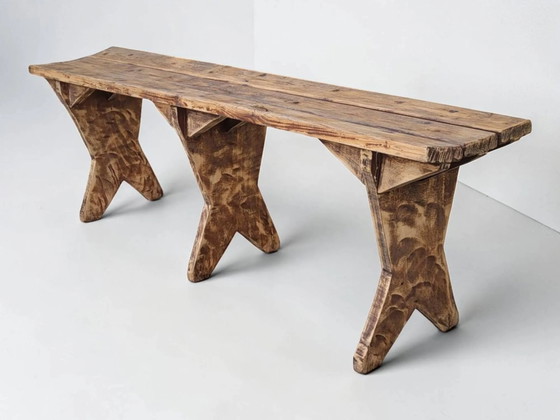 Panca da fattoria / Legno – Panche, Wood, Rustic (photo 5 of 8)