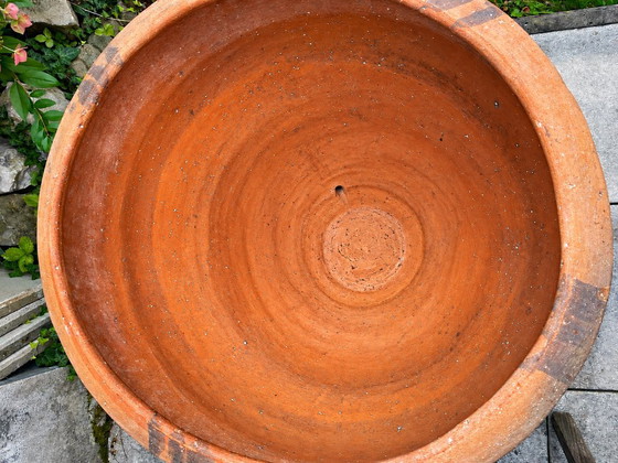 Sehr große antike spanische Terrakotta-Tinaja (Cocios) – Artisan, Dekorative Objekte, Ceramic (photo 9 of 9)