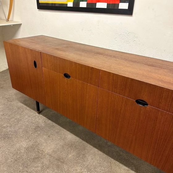 Image 1 of Aparador de teca de Paul Geoffroy, 1950