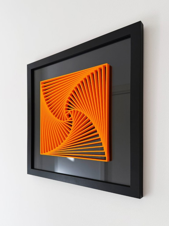 Image 1 of Tríptico espiral cromático – Juego de 3