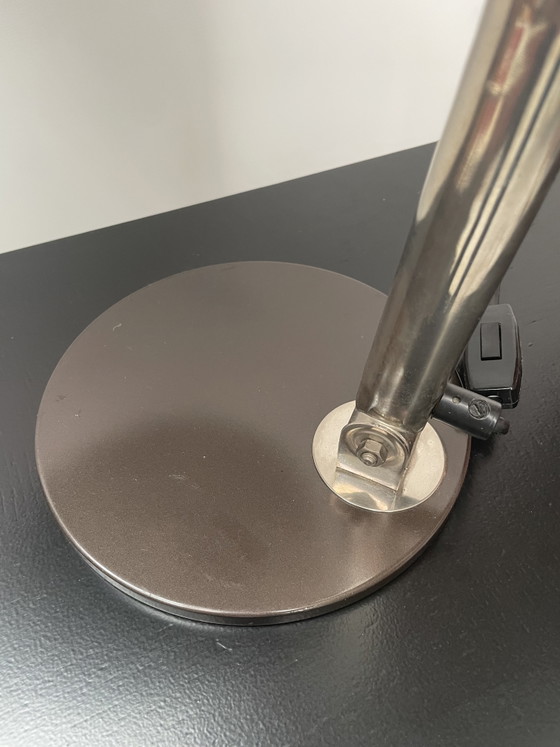 Lámpara de escritorio Hala, modelo 144, década de 1970. – Lámparas de escritorio, Metal, Chrome (photo 8 of 9)