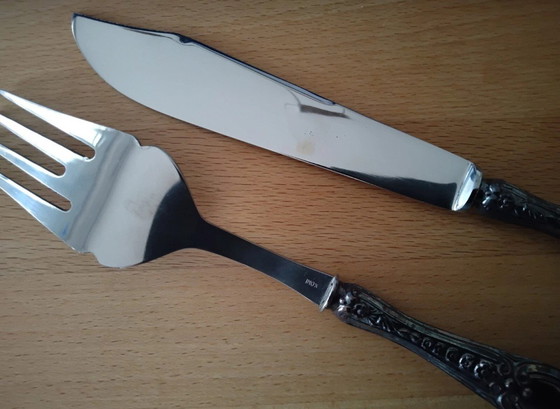 Image 1 of Old serving cutlery Vintage Portugal