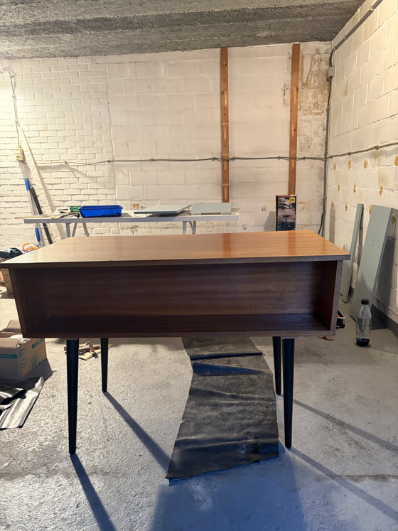 Bureau vintage – Bureaux, Metal, Wood (photo 6 of 6)