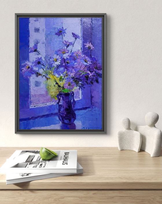 Image 1 of Daisies On The Windowsill