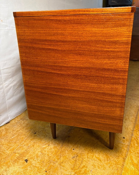 Image 1 of Mid Century Retro Teak Sideboard by Elliotts of Newbury Circa 1960  A stunning mid century modern sideboard