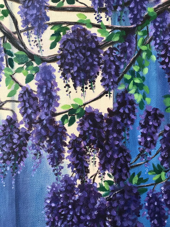 Image 1 of Peinture à l'huile - Irina Gauss - Ciel de vacances ensoleillé