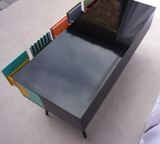 Image 1 of Vintage minicommode met 5 laden