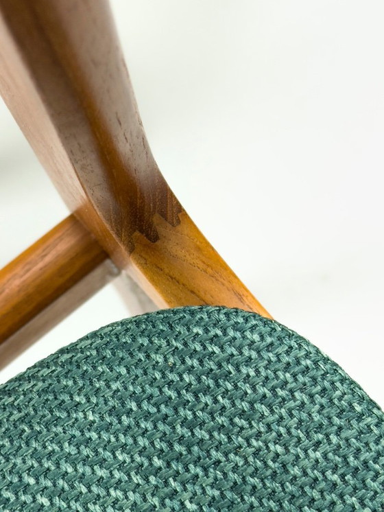 Image 1 of Chaises de salle à manger danoises en teck, 1960s, Set of 6